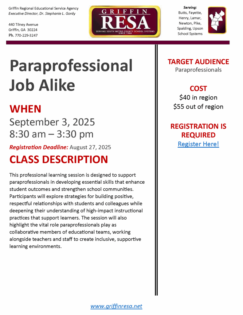 Paraprofessional Job Alike