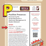 Empowering the Paraprofessionals in Classroom Management & Student Behavior