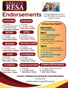 FY26 Endorsements – Take your Growth to the Next Level
