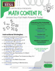 Math Content PL for FY26: Unlock Your Math Potential!