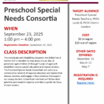 Preschool Special Needs Consortia