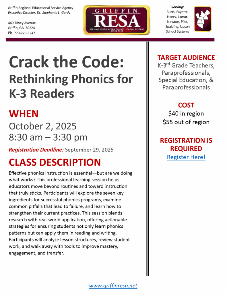 Rethinking Phonics for K-3 Readers