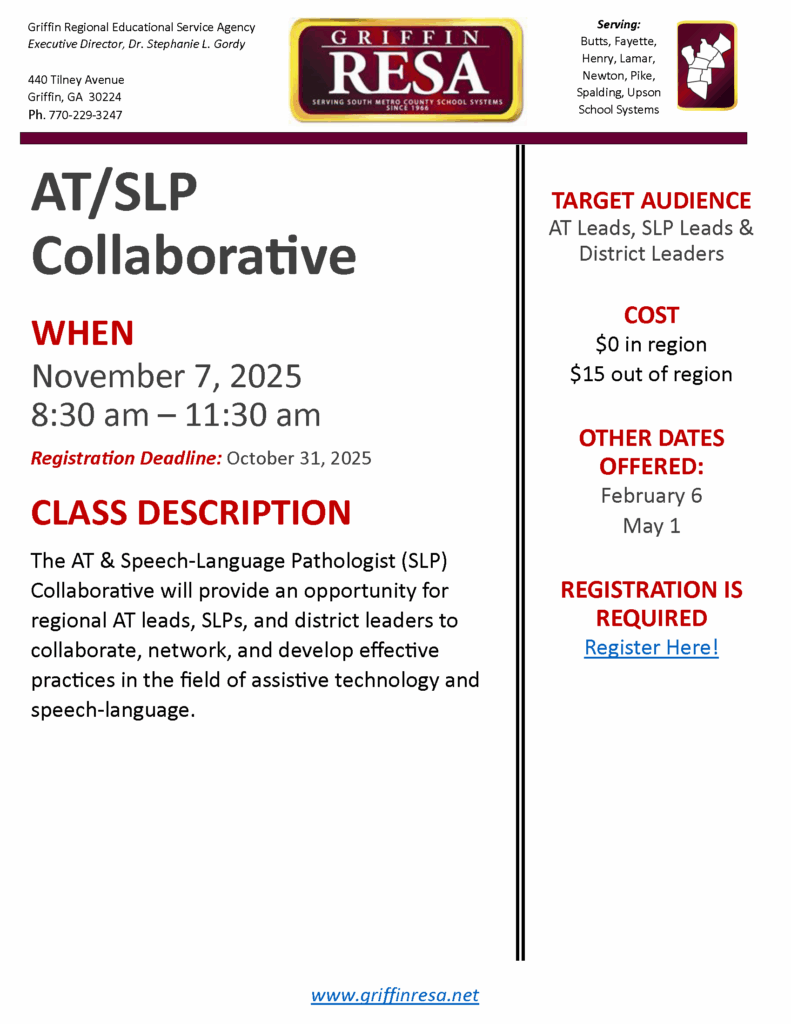AT & SLP Collaborative/Job Alike