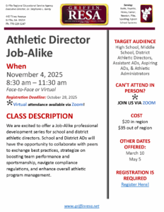 Athletic Director Job Alike (Virtual)