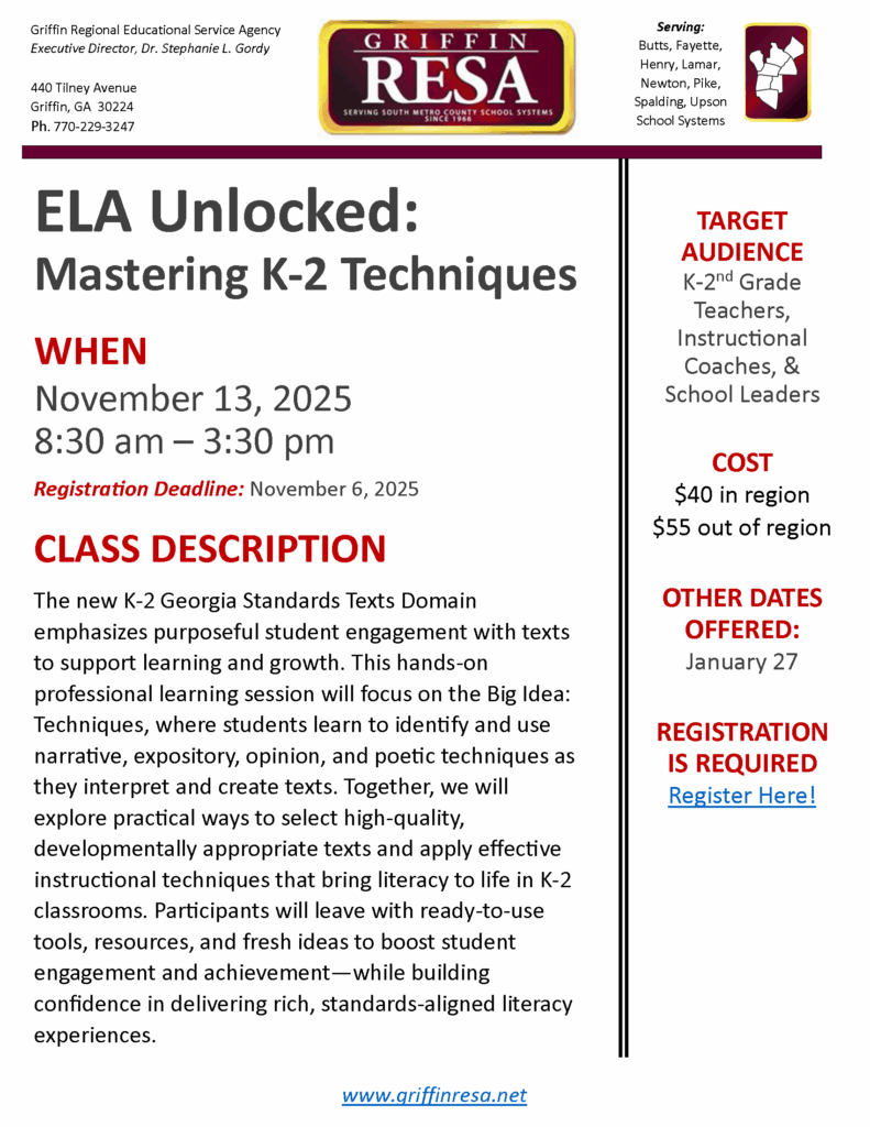Mastering K-2 ELA Techniques: ELA Unlocked