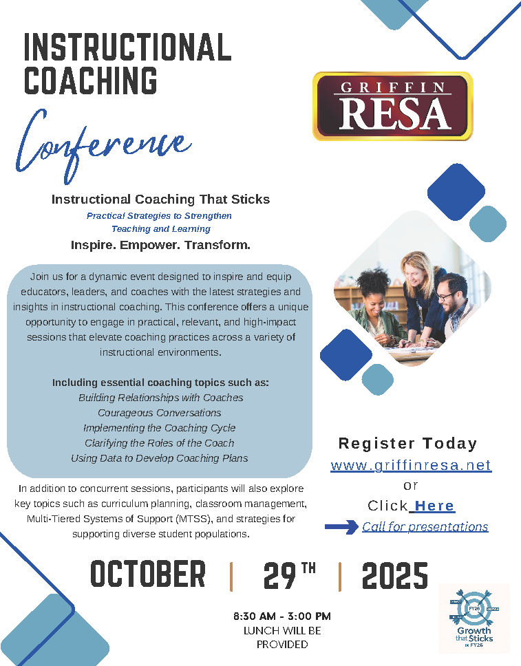 Instructional Coaching Conference – Register NOW