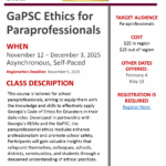 GaPSC Ethics for Para-Professionals (Self-Paced)