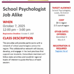 School Psychologist Job-Alike