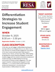 Differentiation Strategies to Increase Student Engagement