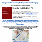 Teacher Certification Info Session (after school hours)