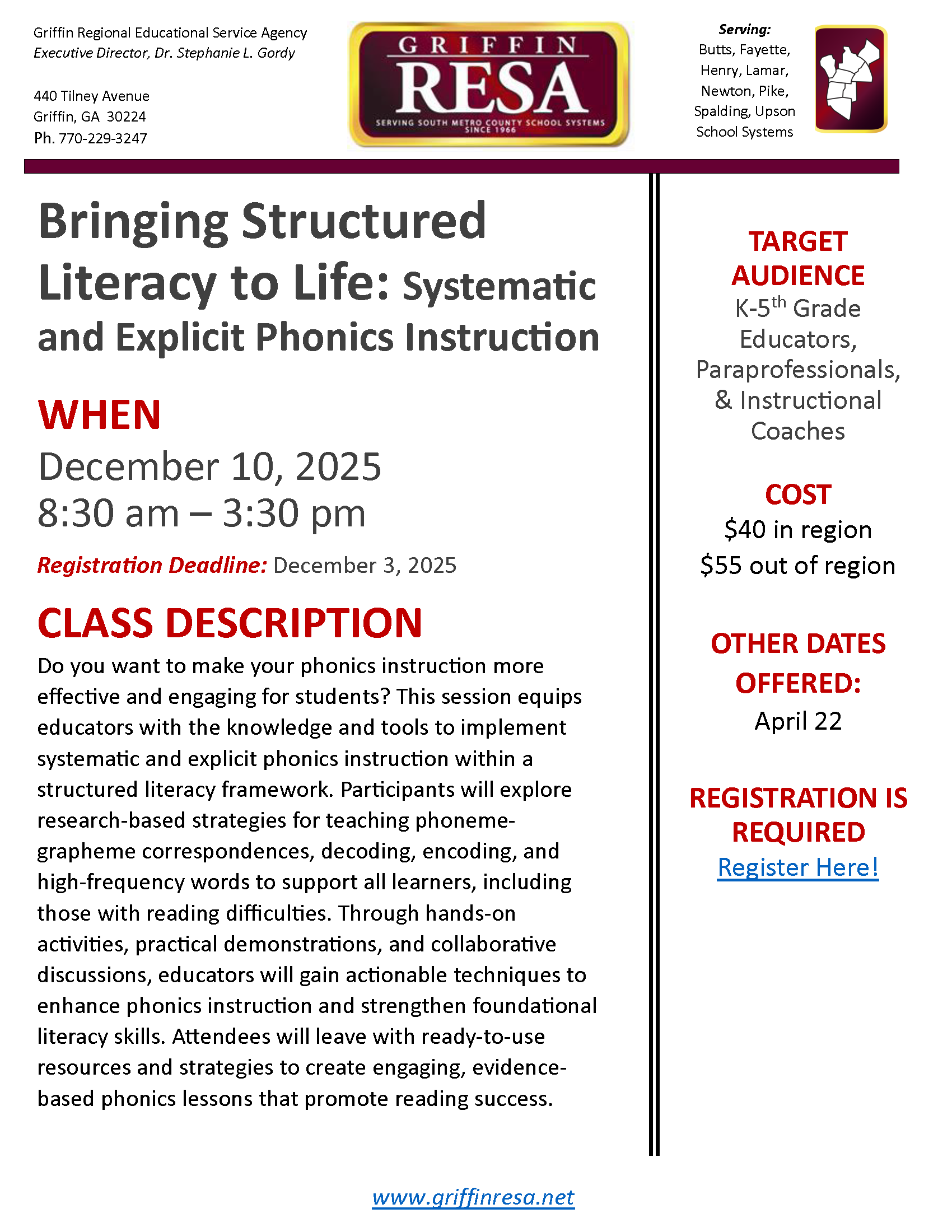 Systematic & Explicit Phonics Instruction: Bringing Structured Literacy ...