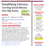 Amplifying Literacy: Turning Small Moves into Big Gains