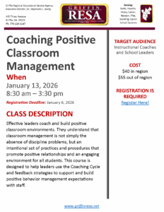 Coaching Positive Classroom Management