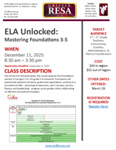 Mastering ELA Foundations 3rd-5th: ELA Unlocked