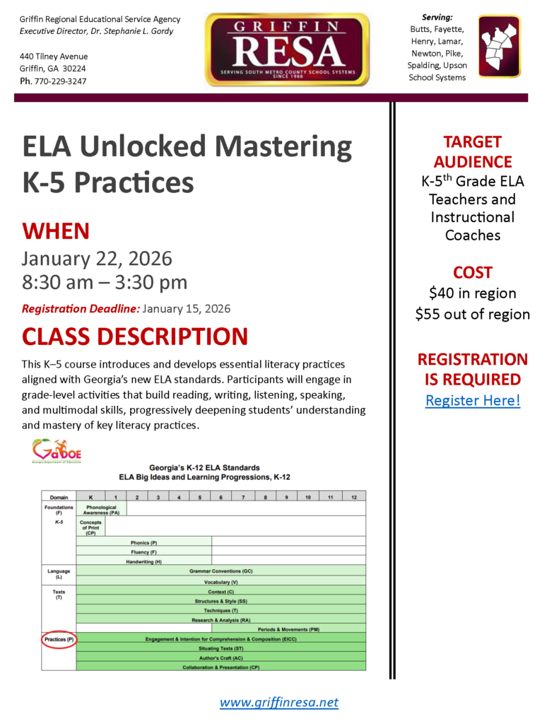 Mastering K-5 ELA Practices: ELA Unlocked