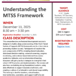 Understanding the MTSS Framework