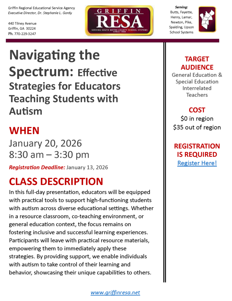 Effective Strategies for Educators Teaching Students with Autism