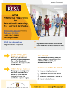 Your Leadership Journey Starts Here – APEL Information Night February 24th