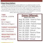 Leader Keys Effectiveness System (LKES) F2F or Virtual Options