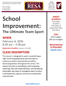 School Improvement: The Ultimate Team Sport / Feb 4
