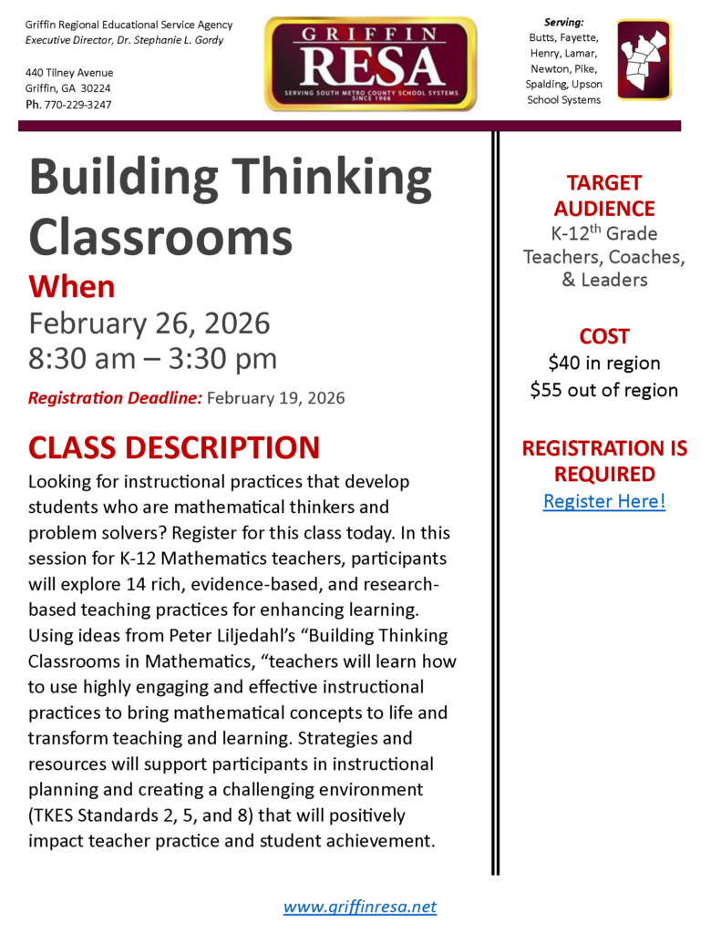 Building Thinking Classrooms in Mathematics | Feb. 26