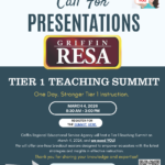 Tier 1 Teaching Summit Call for Presentations