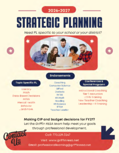 2026-27 Strategic Planning: Need PL specific to your school or district?