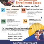 Teacher Certification Enrollment Steps