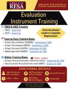 FY27 Evaluation Instrument Training Information