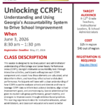 Unlocking CCRPI: Understanding and Using Georgia’s Accountability System to Drive School Improvement