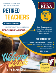 Retired Teachers: New Opportunities in Reading and Dyslexia