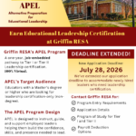 Alternative Leadership Certification: Application Deadline Extended