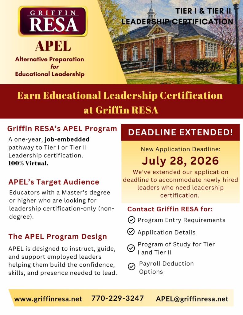 Alternative Leadership Certification: Application Deadline Extended