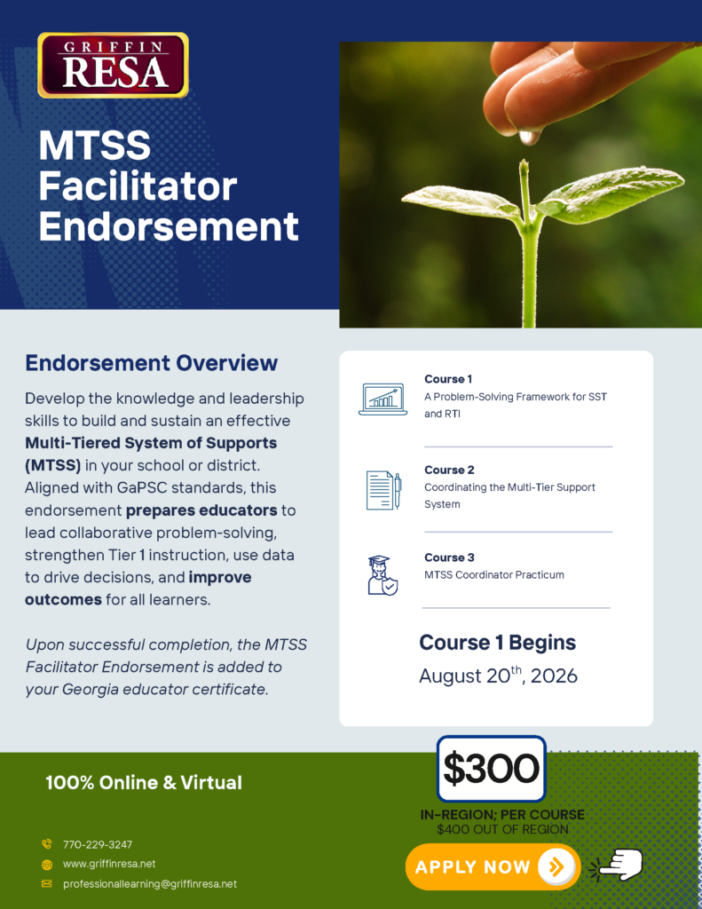 MTSS Facilitator Endorsement