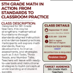 5th Grade Math in Action: From Standards to Classroom Practice