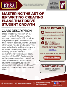 Mastering the Art of IEP Writing: Creating Plans that Drive Student Growth
