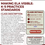 K-5 ELA Practices Standards