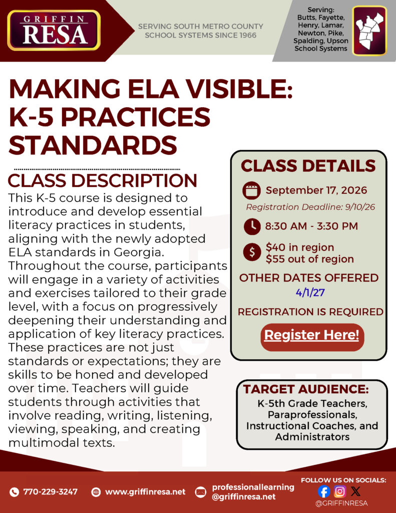K-5 ELA Practices Standards