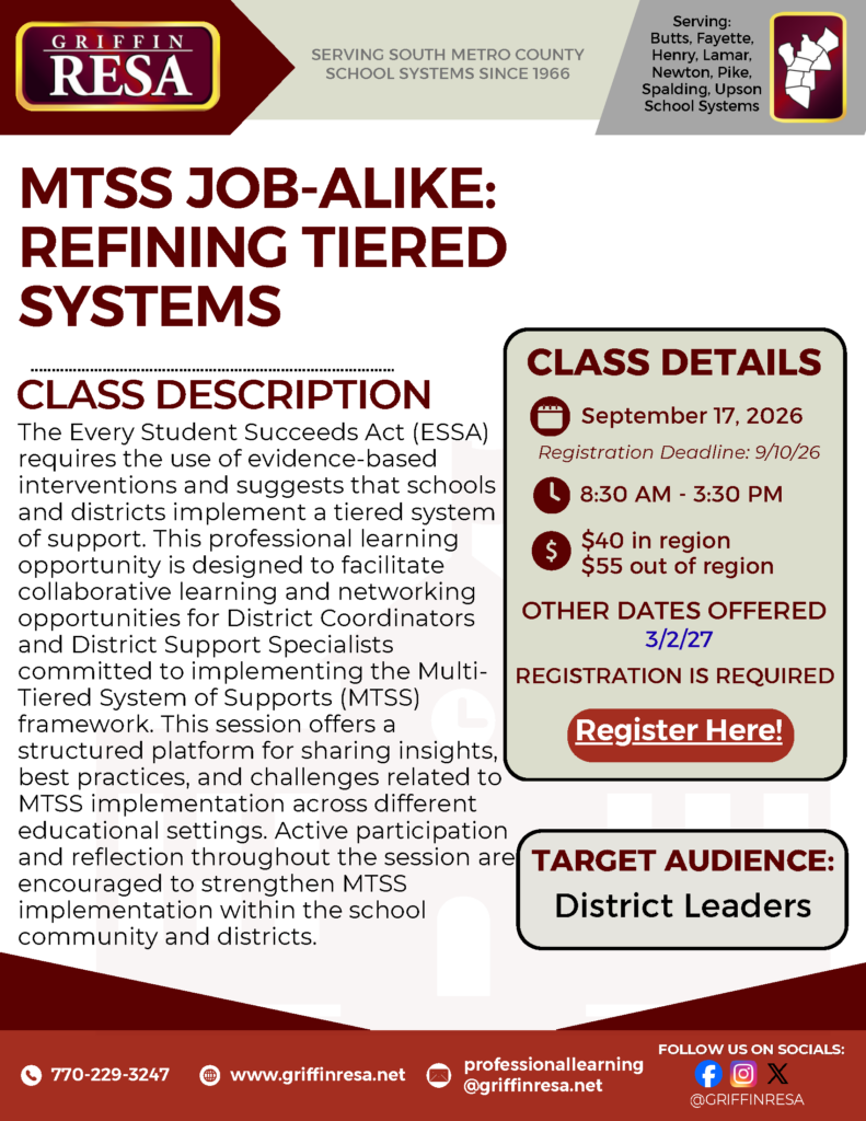 MTSS Job Alike: Refining Tiered Systems