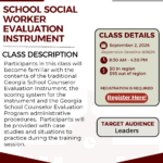 School Social Worker Evaluation Instrument Training