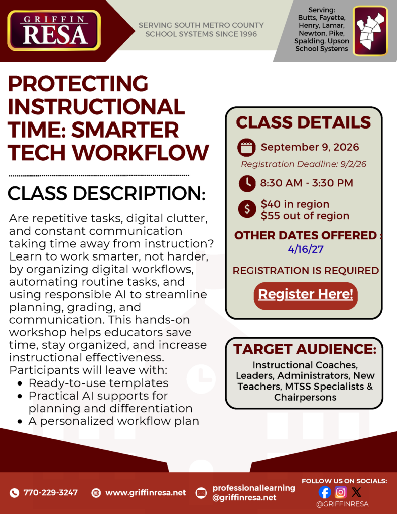 Smarter Tech Workflow: Protecting Instructional Time