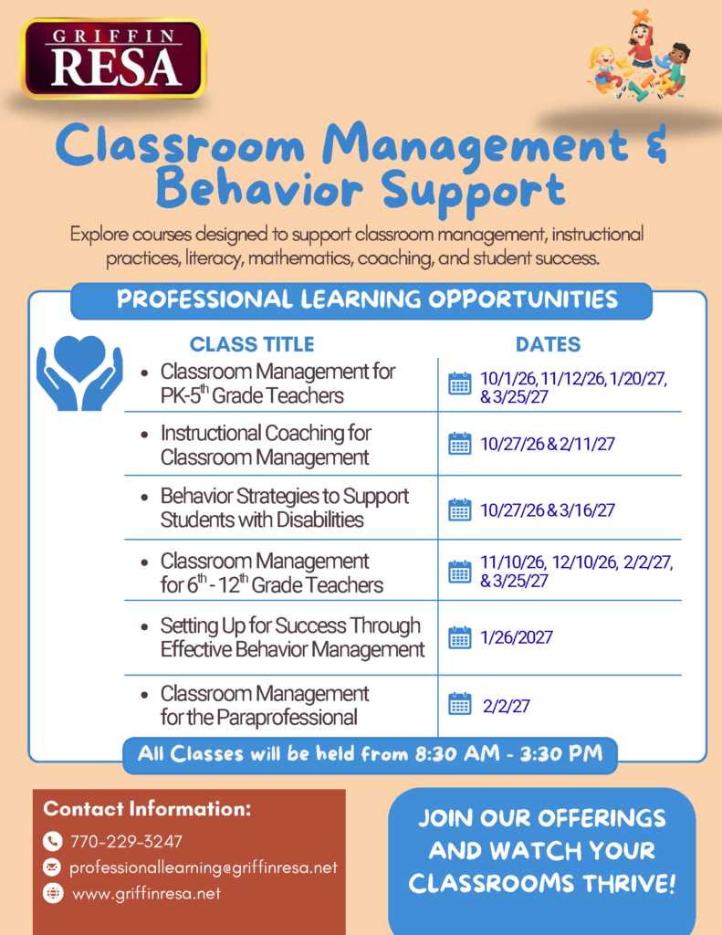 Strengthen Classroom Management and Student Behavior