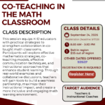 Co-Teaching in the Math Classroom