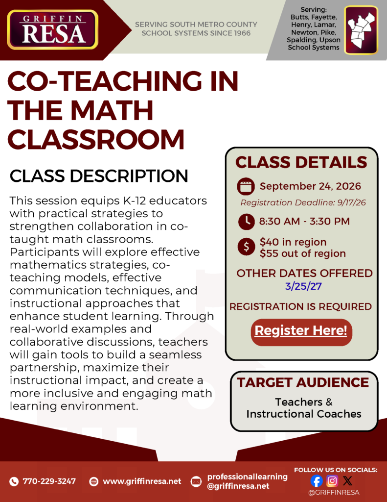 Co-Teaching in the Math Classroom