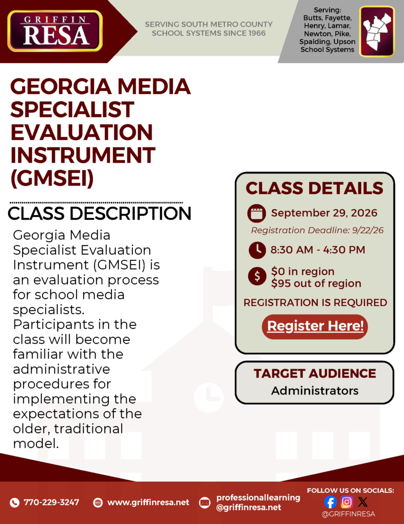 GA Media Specialist Evaluation Instrument