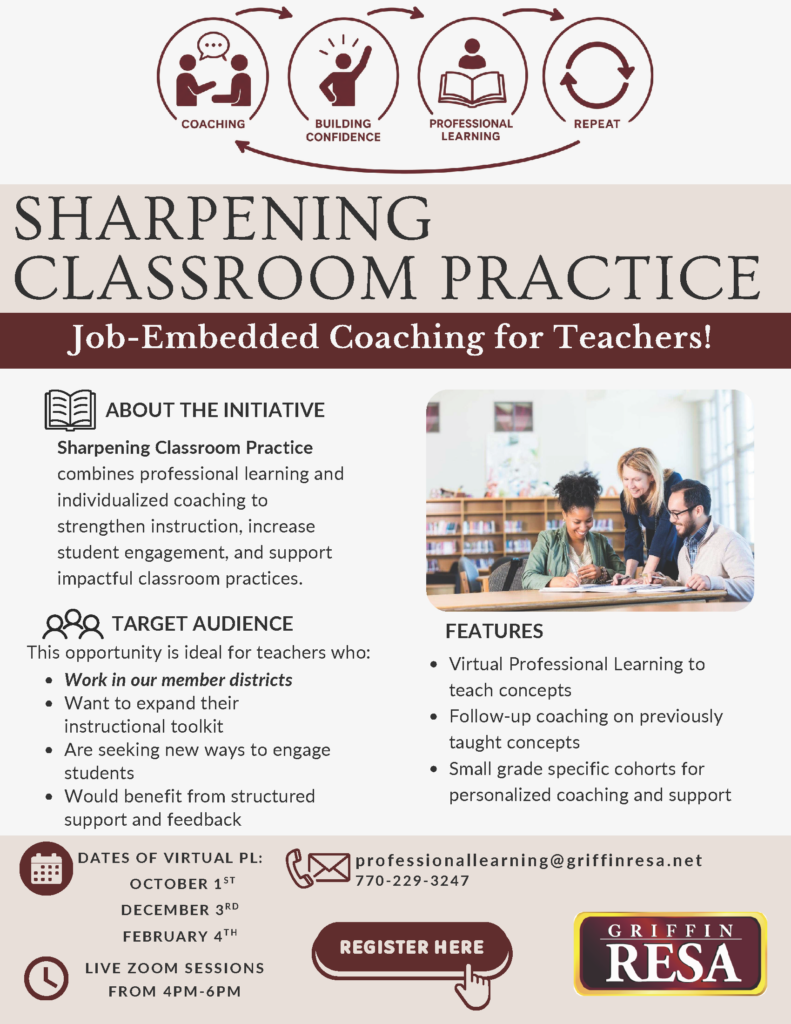 Job-Embedded Coaching for Teachers: Sharpening Classroom Practice (Elementary and Secondary)