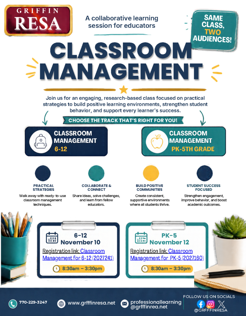 Classroom Management for PK-5 and 6-12
