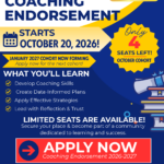 4 Seats Left! Coaching Endorsement – October Cohort