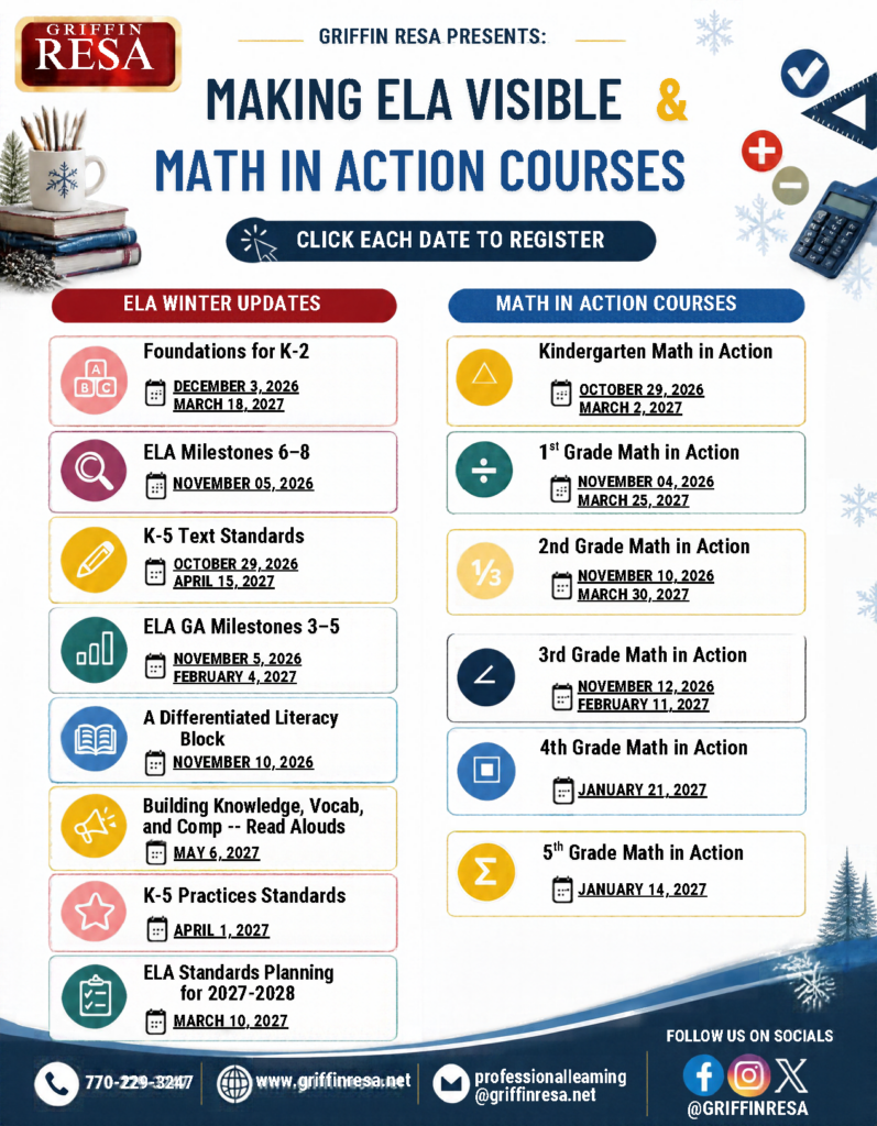 Math and ELA: Strengthen Instructional Coaching and Classroom Practice!