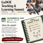 GaDOE Teaching & Learning Summit – November 18th